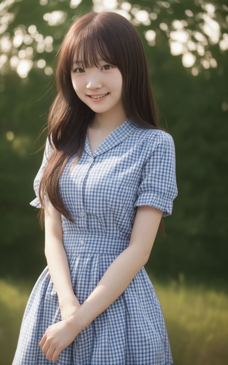 AI美女写真集┃日本人の乙女 - サンプル画像 3