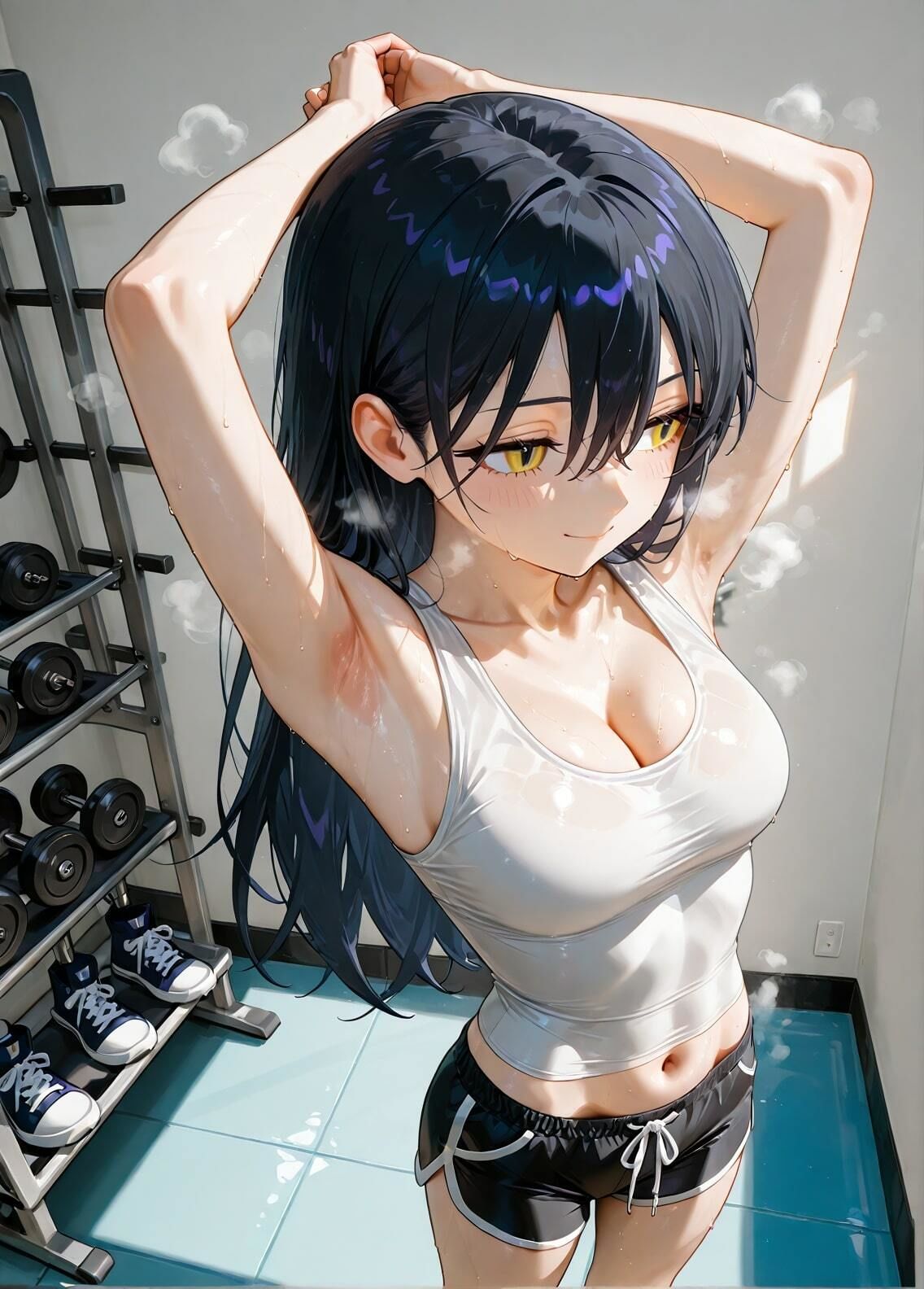 「機動戦士Gundam GQuuuuuuX」ニャアン セクシー写真集5（全500枚） - サンプル画像 5