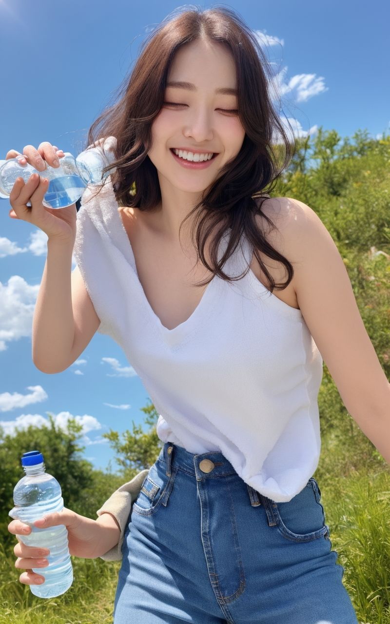 AI美女写真集┃脱いだら凄そうな美女 - サンプル画像 2