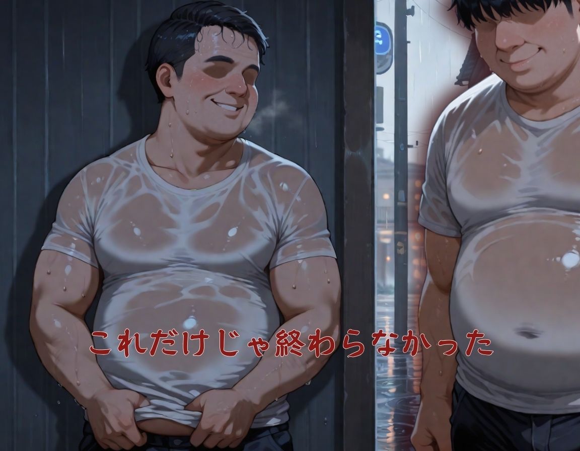 ゲリラ豪雨全身びしょ濡れ〜透けブラで興奮する男達〜レ〇プ編 - サンプル画像 7