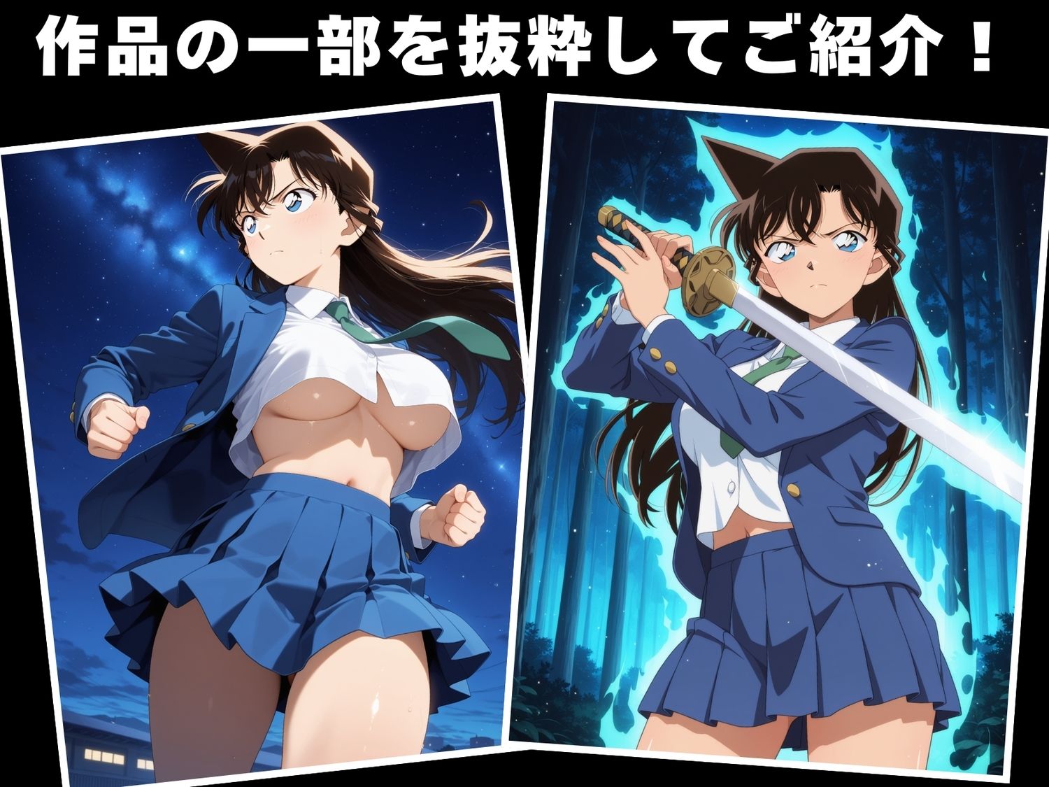 【完全敗北】毛● 蘭 - サンプル画像 1