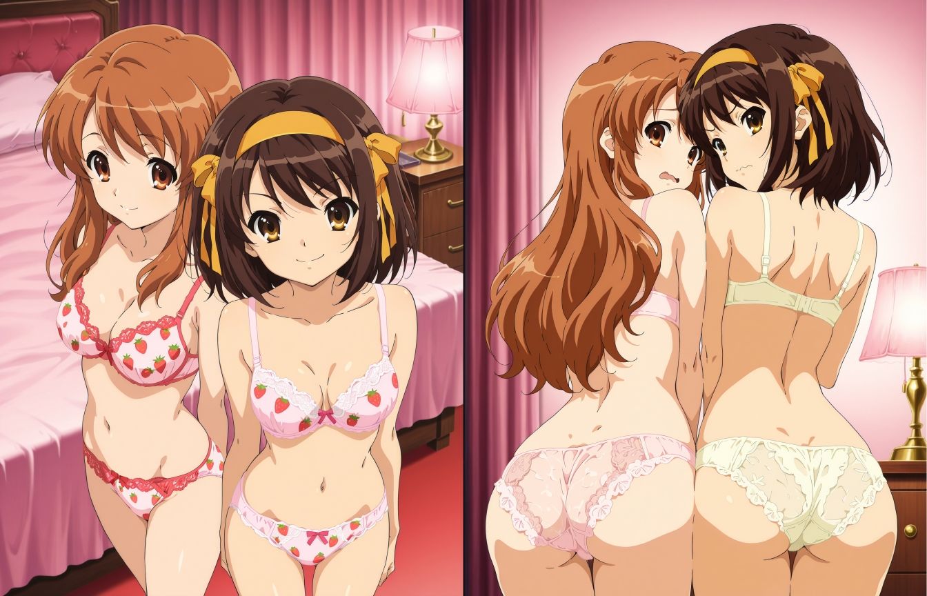 SOS団のパンツ - サンプル画像 5