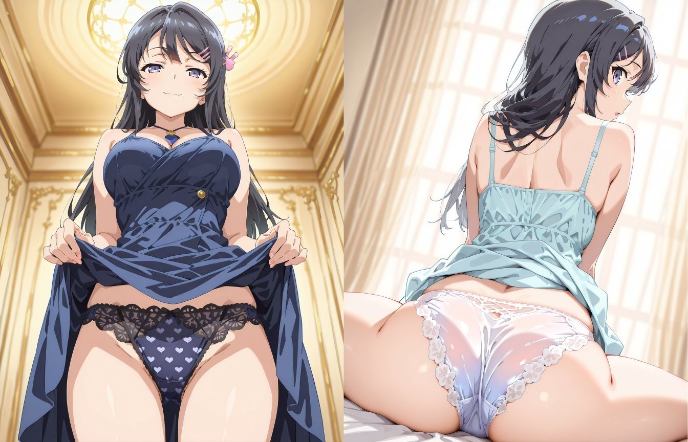 桜◯麻衣のパンツ - サンプル画像 3