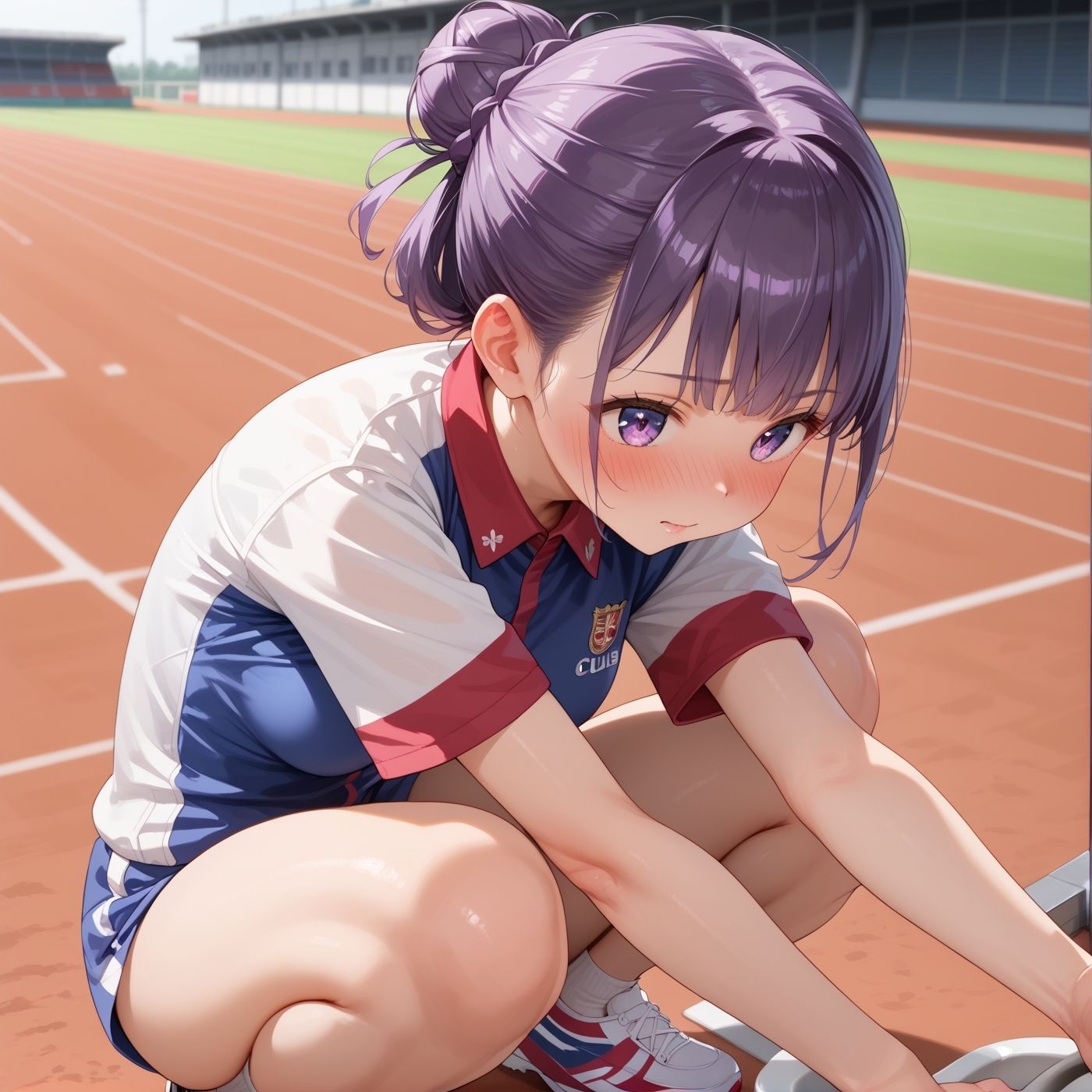 学園性活！クールダウンに手伝って！陸上部 vol.7【運動着美少女の厳選CG211枚収録】 - サンプル画像 2