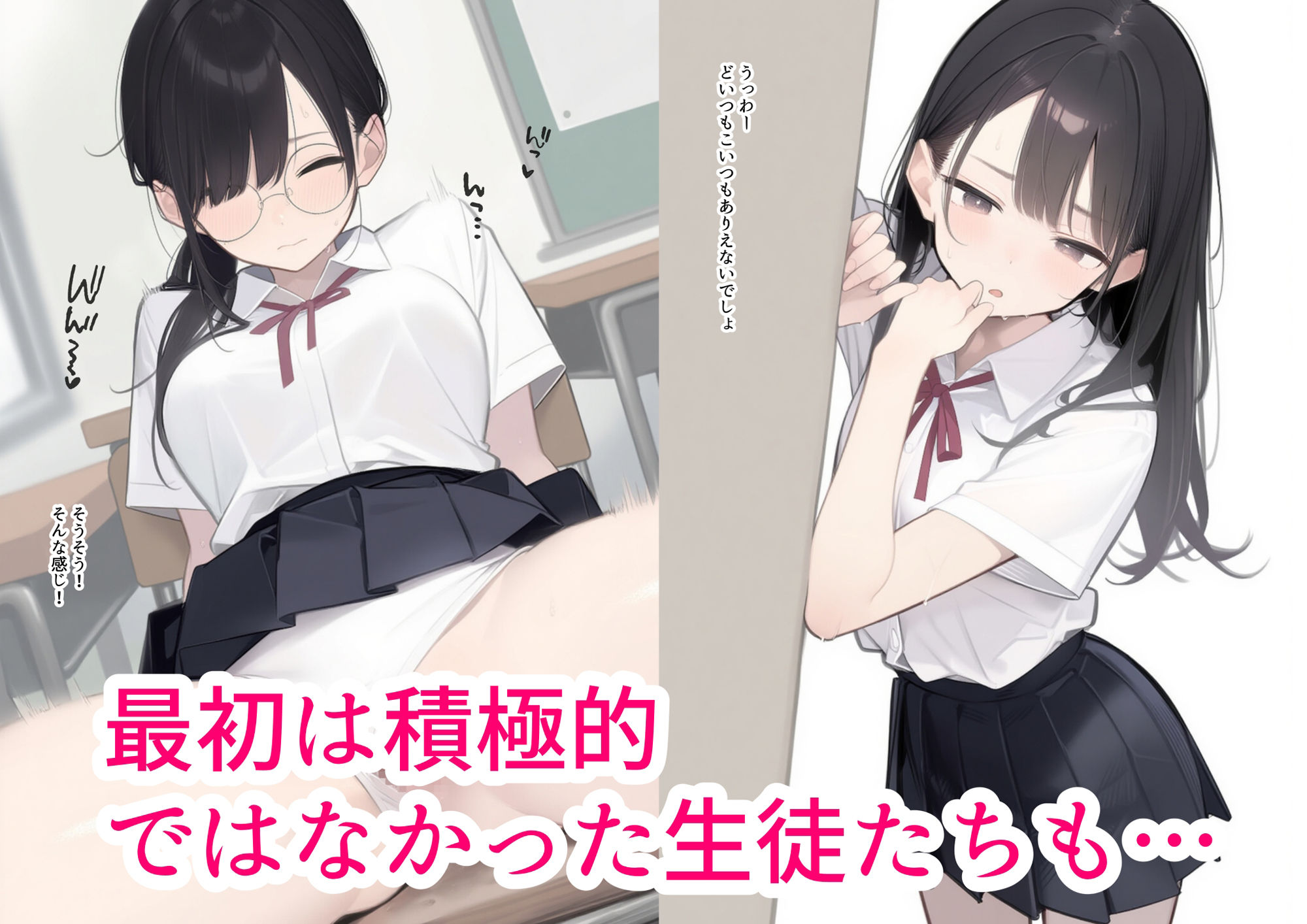 ♂♀性別スワップで男女が入れ替わった教室 - サンプル画像 6