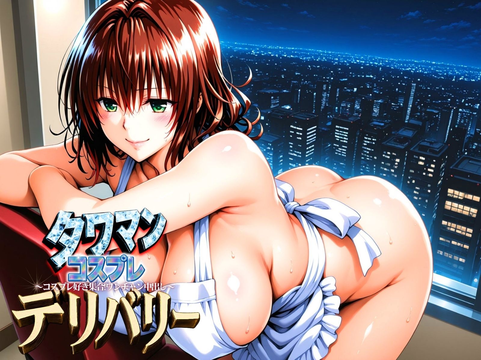 タワマンコスプレデリバリー 〜コスプレ好き集合！ワンチャン中出し〜 TEARJU＆RYOKO - サンプル画像 2