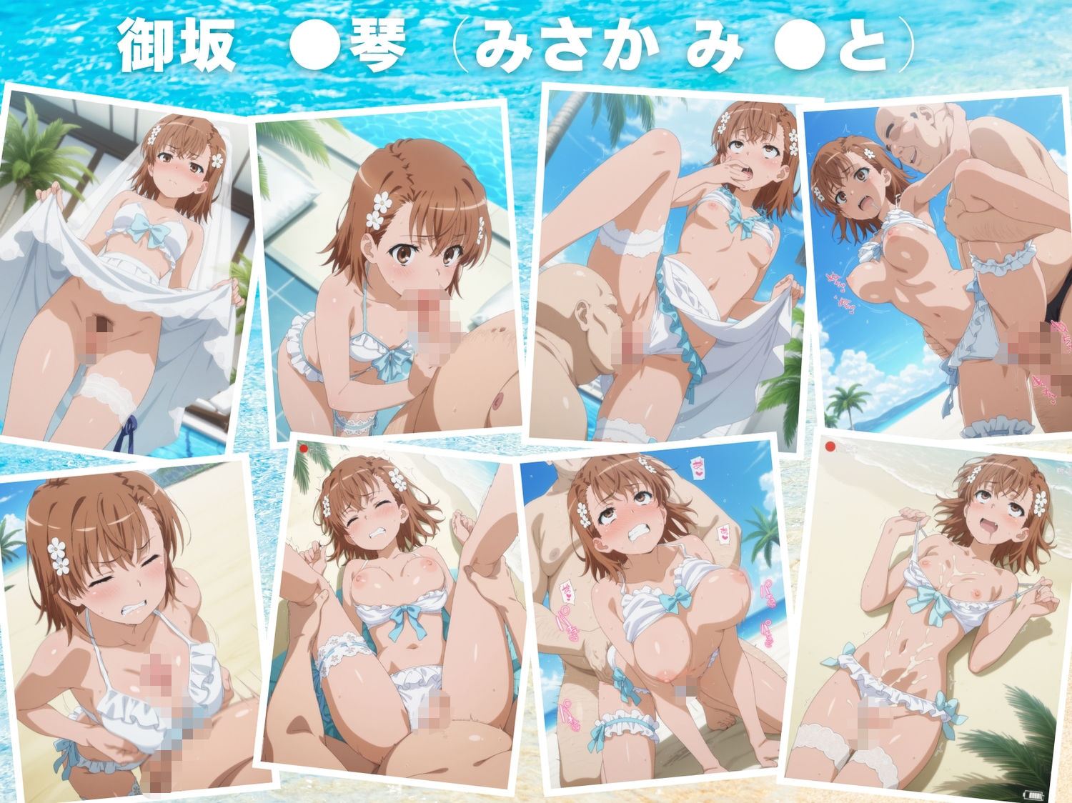 とある寝取られの超電磁砲 - サンプル画像 4