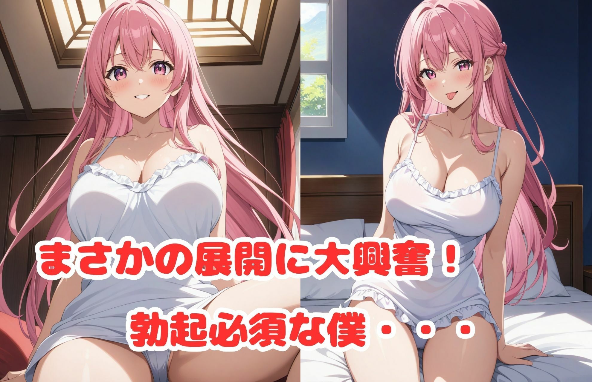 執拗な舌先フェラで焦らされまくったのでデカチン即ハメ中出ししてやった - サンプル画像 4