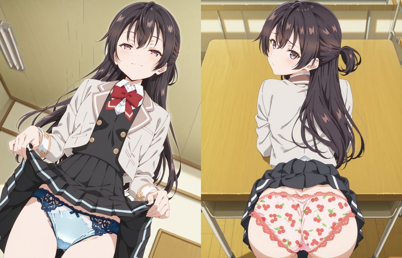 周防◯希のパンツ - サンプル画像 1