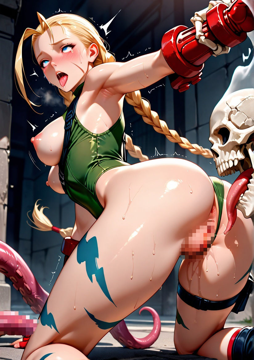 異種姦ダンジョン〜ストリー〇ファイター ホワイ〇・キャミー〜 - サンプル画像 3