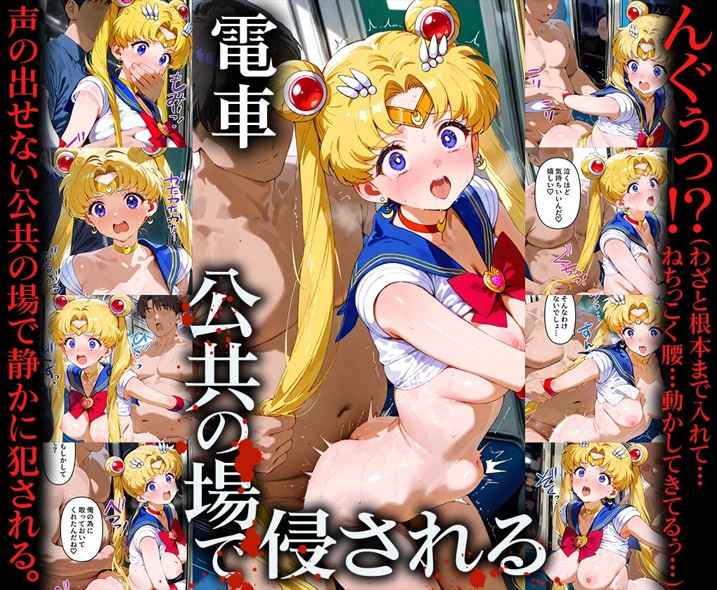 正義の象徴・スーパーセーラームーンが調教9プログラムで絶対服従の肉奴●に堕ちる話 - 月○うさぎ - - サンプル画像 4