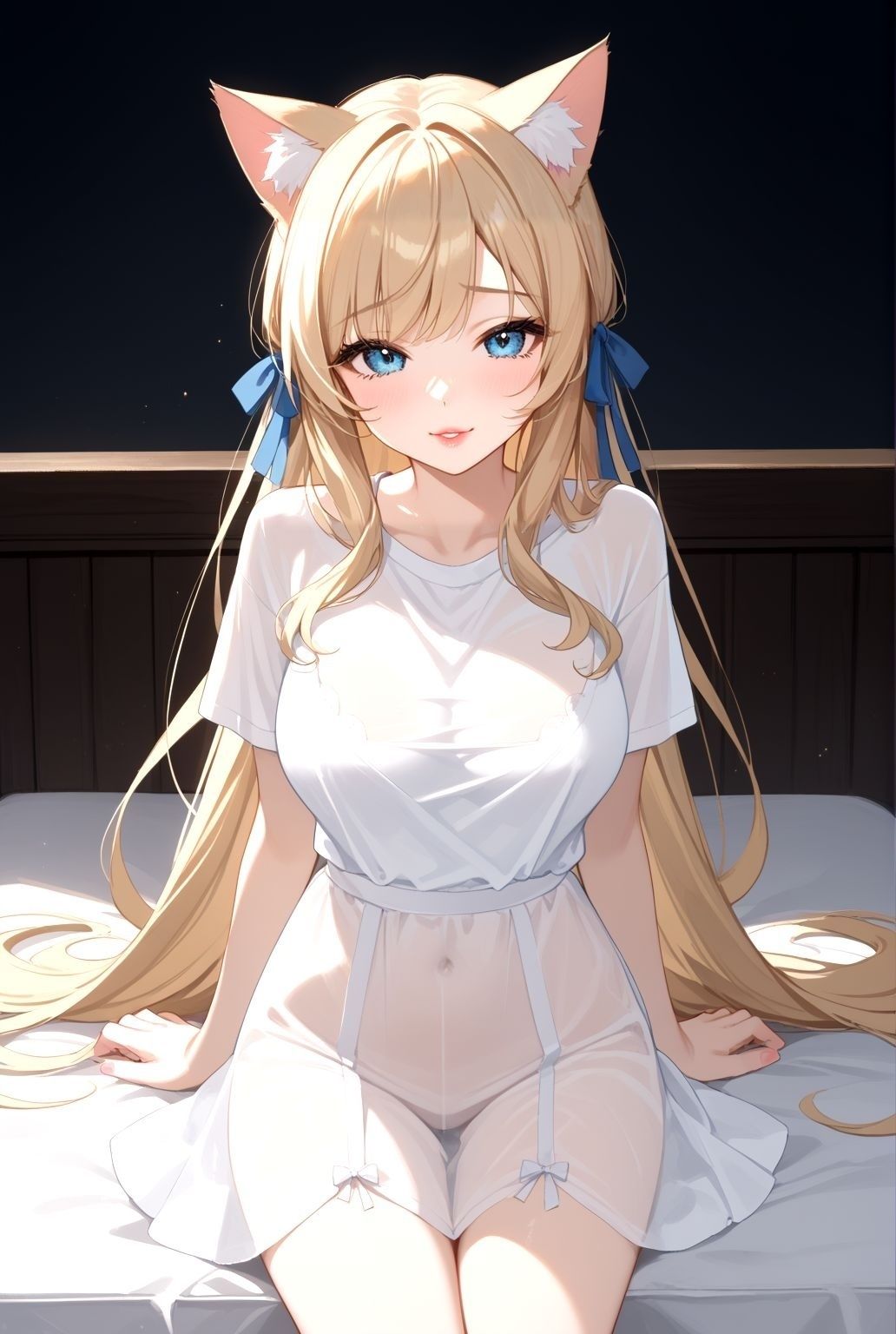 異世界から来た、ネコ耳少女と癒しの時間 - サンプル画像 2