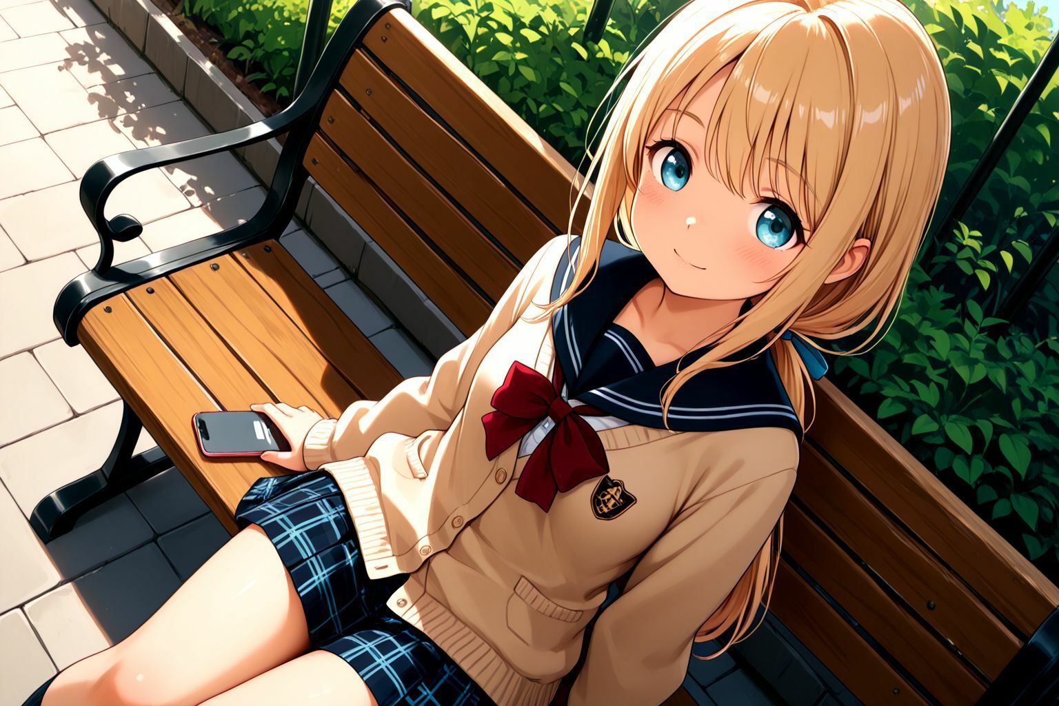 ブロンドちっぱい学生美少女のえっちなパパ活記録 - サンプル画像 2