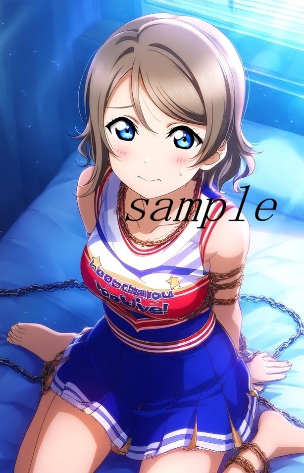 ラ〇ライブ！サ〇シャイン！！〜渡〇曜ちゃんCG集〜（乳首攻め、搾乳） - サンプル画像 3