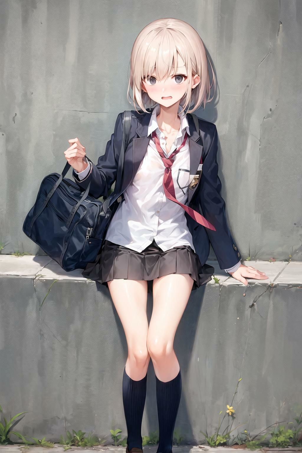 制服フェチ  朝の登校編 - サンプル画像 3