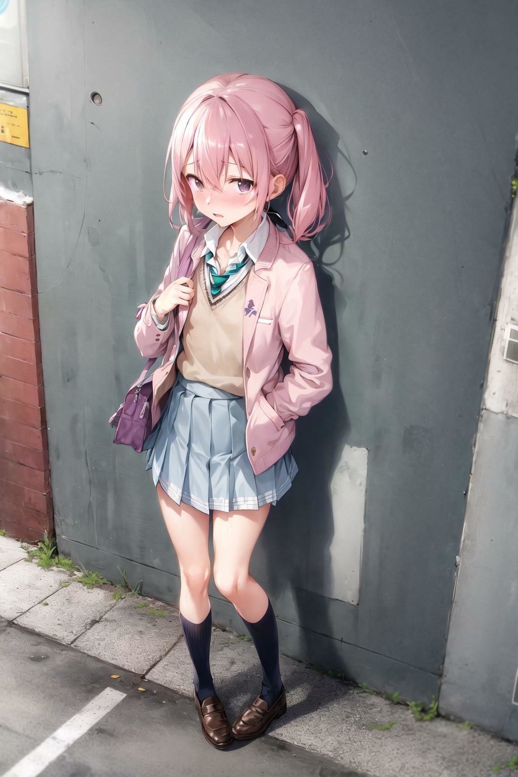 制服フェチ  朝の登校編 - サンプル画像 5