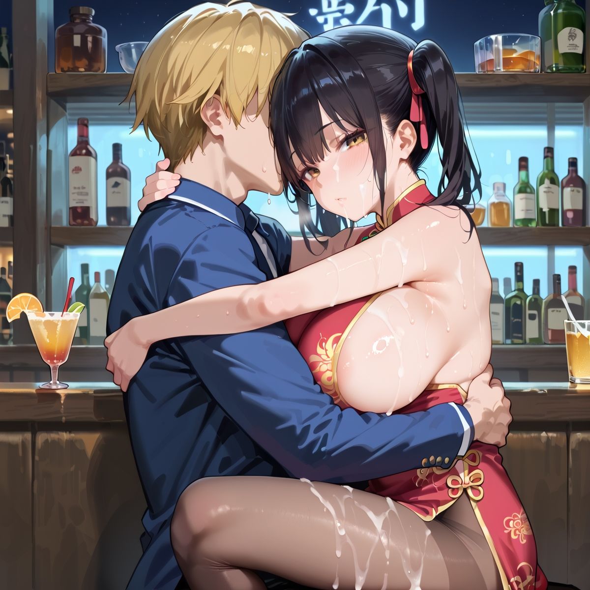 【PART13】お触りOK チャイナガールズバー  裏オプは中出しまで！ - サンプル画像 5