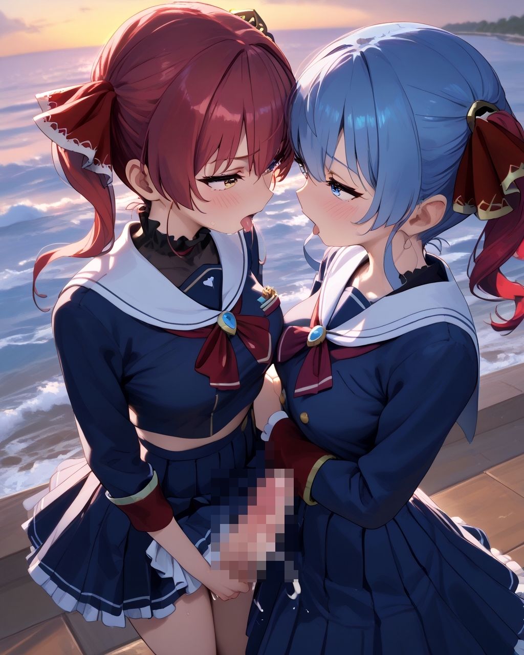 ホロレズ！キミの体温が恋しいんだワ（はーと） - サンプル画像 1