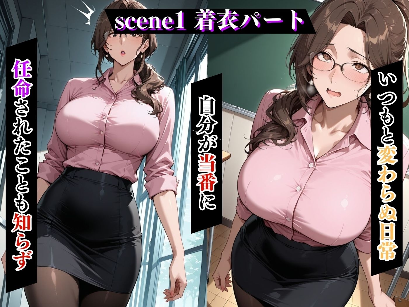 今日の性直担当は君達だ〜人妻×国語教師編〜 - サンプル画像 4