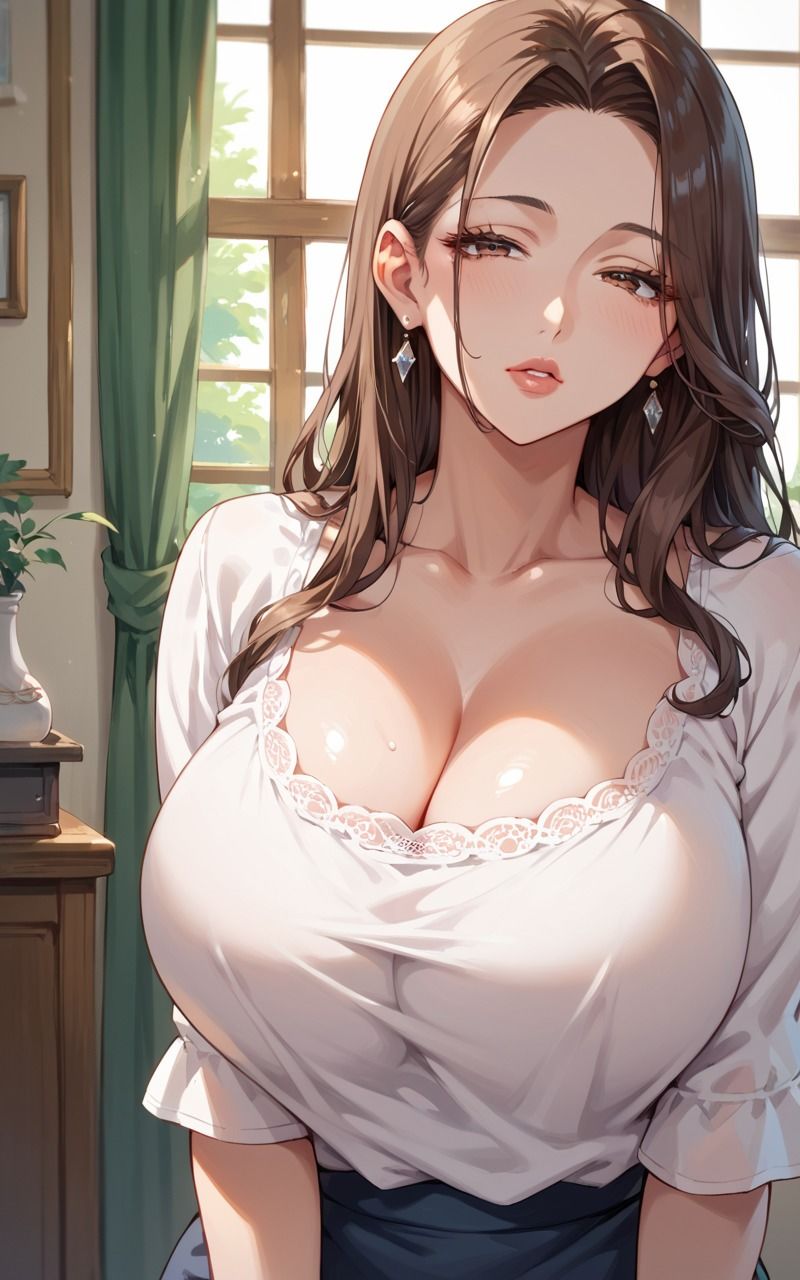 むちむち巨乳人妻の寝取られ中出しセックス - サンプル画像 1