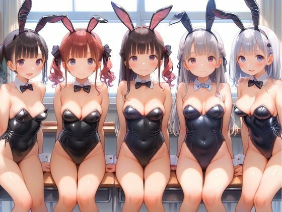 ハーレム学園〜巨乳バニーガール〜 - サンプル画像 4