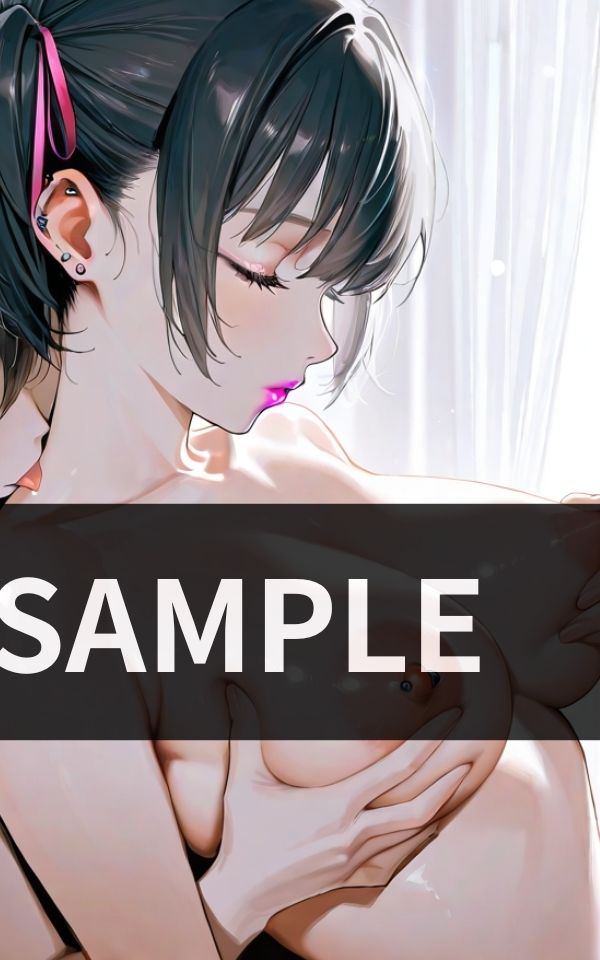 女同士でおっぱいを舐めたり キスをしたり - サンプル画像 3