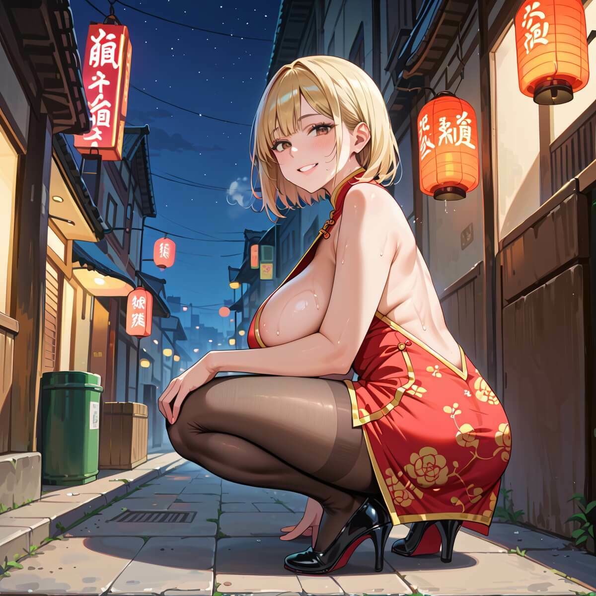 オニーサン！いいことしない？中華娘の夜の誘惑！7じっくり140枚 - サンプル画像 1