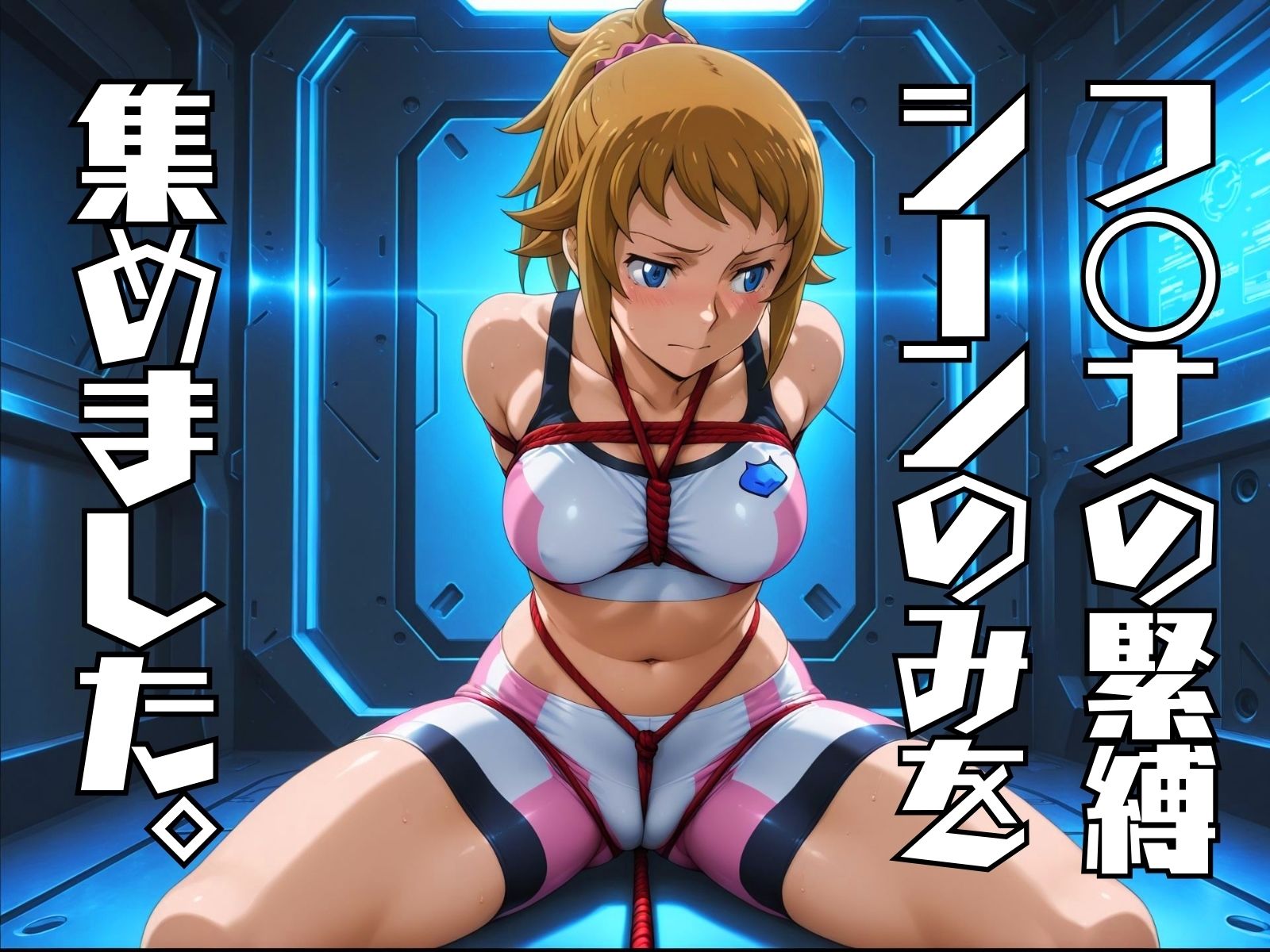 ホシノ・フ◯ナ緊縛 425枚 - サンプル画像 1
