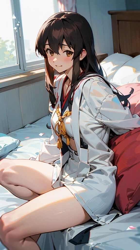 【艦〇れ】恥じらう赤城がエロくて最高 - サンプル画像 4