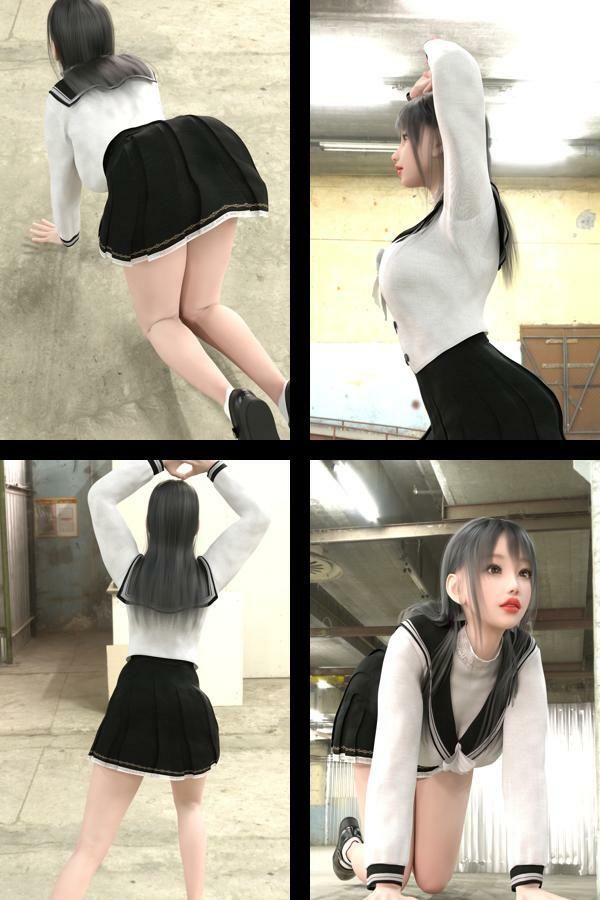 【TD100】最強の着エロモデル『西陣郁奈（にしじんかな）』の写真集 ChakuEro-02 - サンプル画像 1