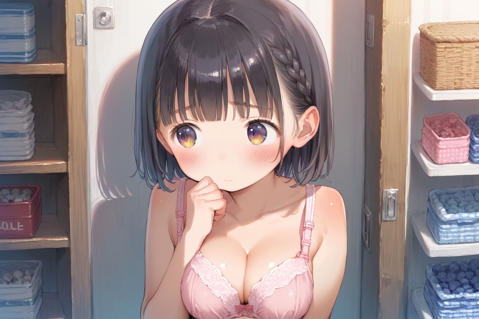 巨乳妹をお風呂で性教育 - サンプル画像 1