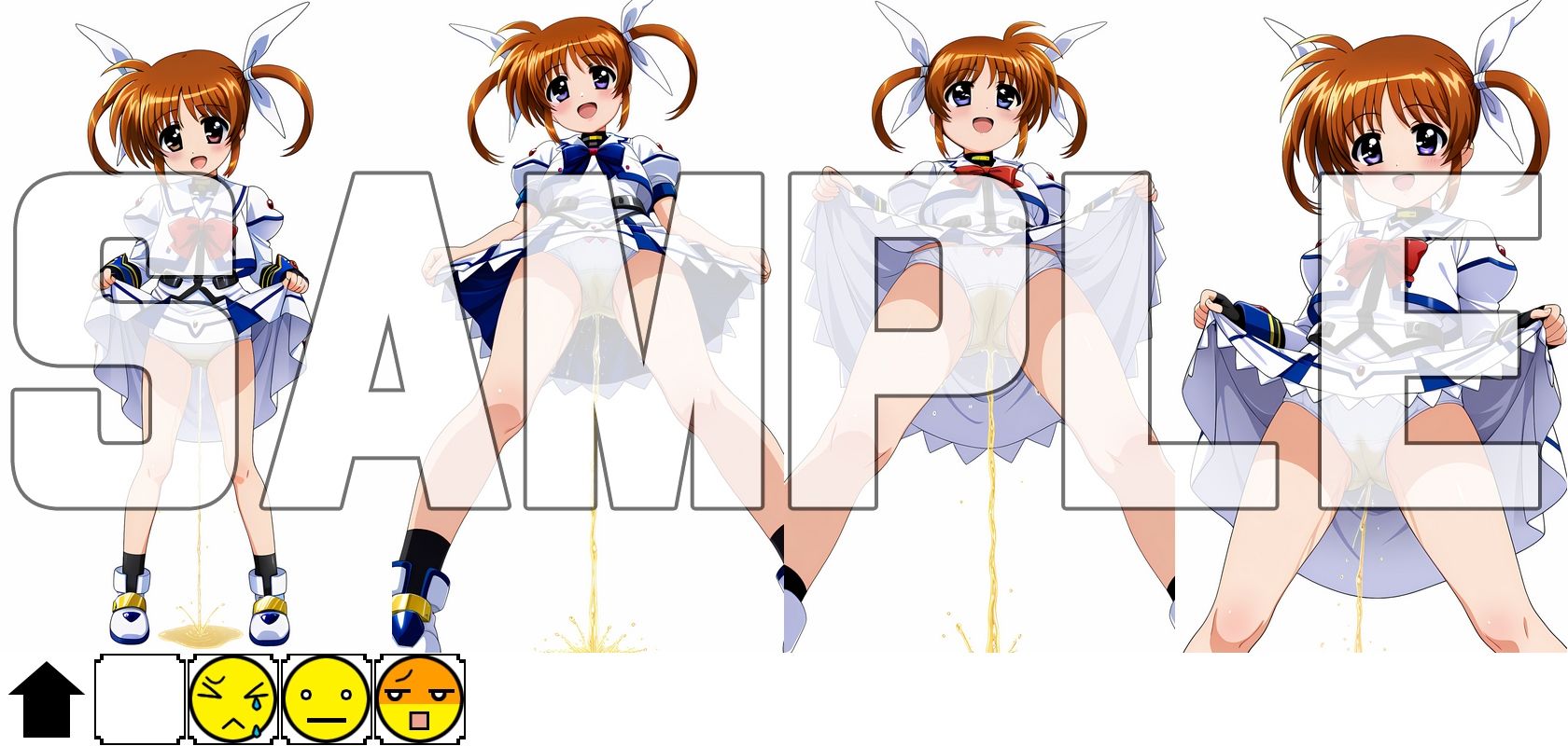 オモシューAI おしっこお漏らしするヒロイン001 - サンプル画像 2