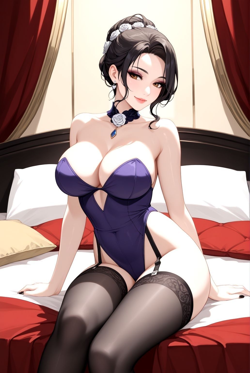 レオタードの誘惑〜艶めく熟女の視線に堕ちる夜〜 - サンプル画像 3