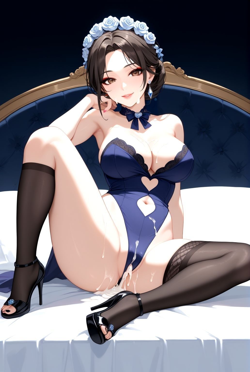 レオタードの誘惑〜艶めく熟女の視線に堕ちる夜〜 - サンプル画像 9