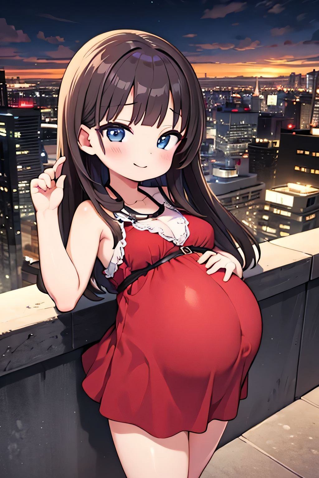 ロリっこ妊婦1 - サンプル画像 1