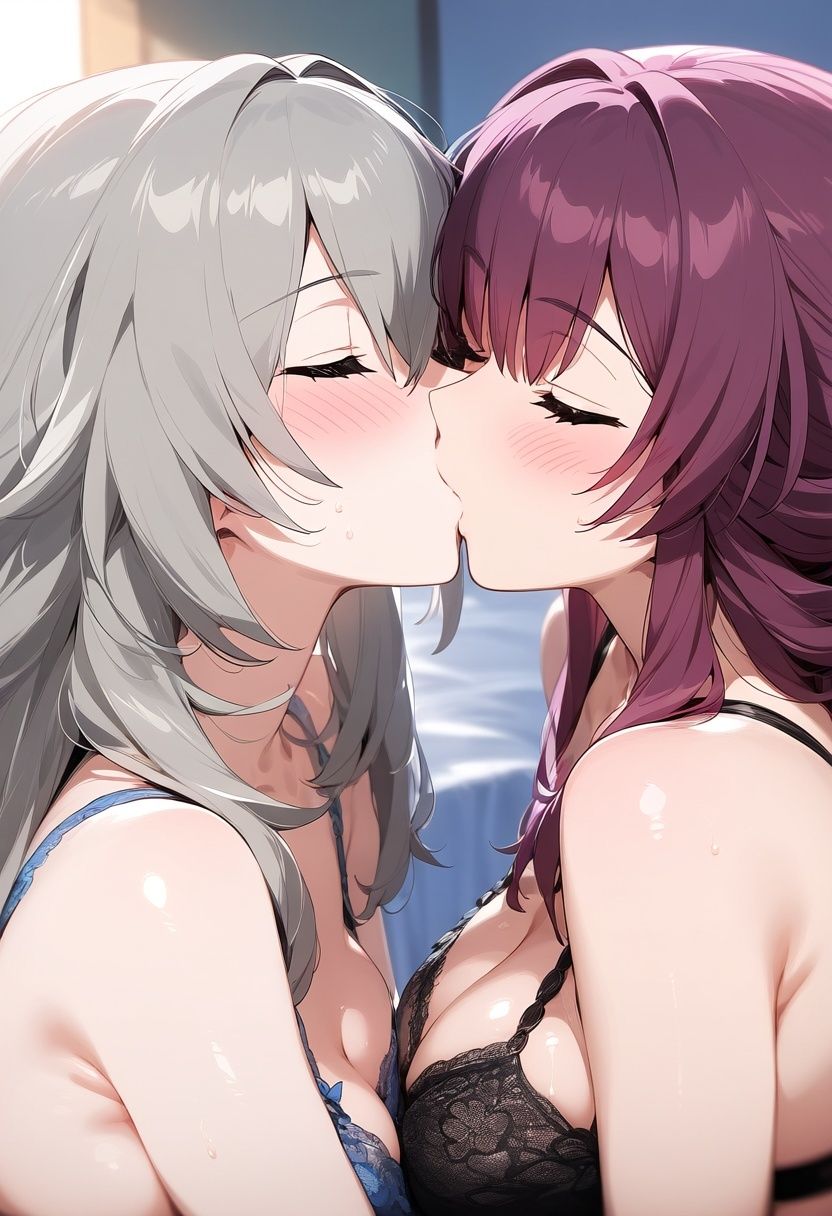 崩◯スターレ◯ル_星＆カ◯カ百合百合高解像度イラスト集 - サンプル画像 3