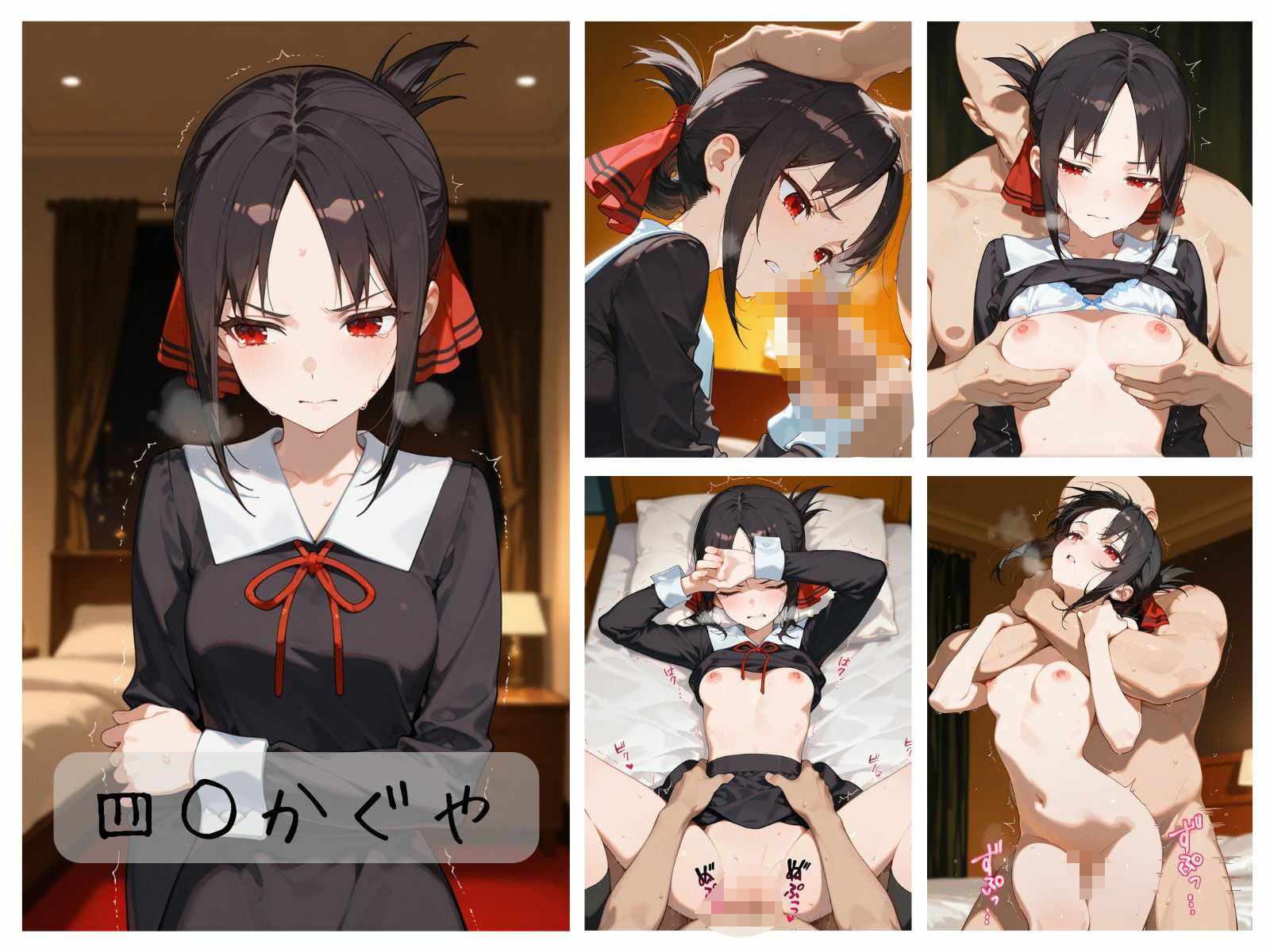 秀〇院学園女子わからせまとめ - サンプル画像 1
