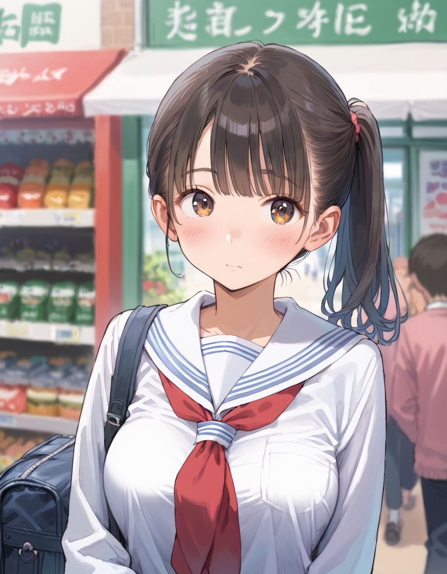 まじめな妹の中出し体験 - サンプル画像 1