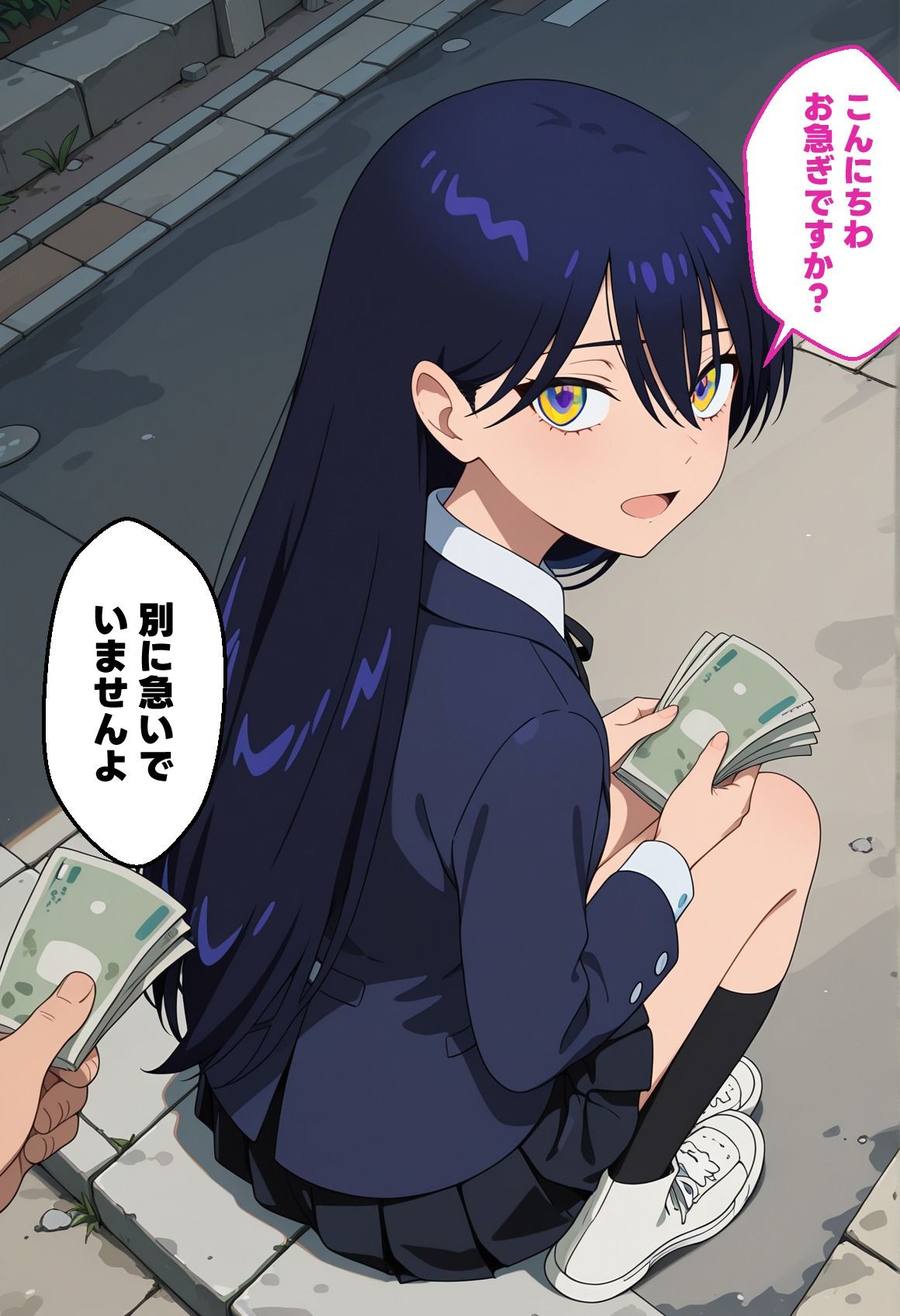 パパ活ニャアン - サンプル画像 1