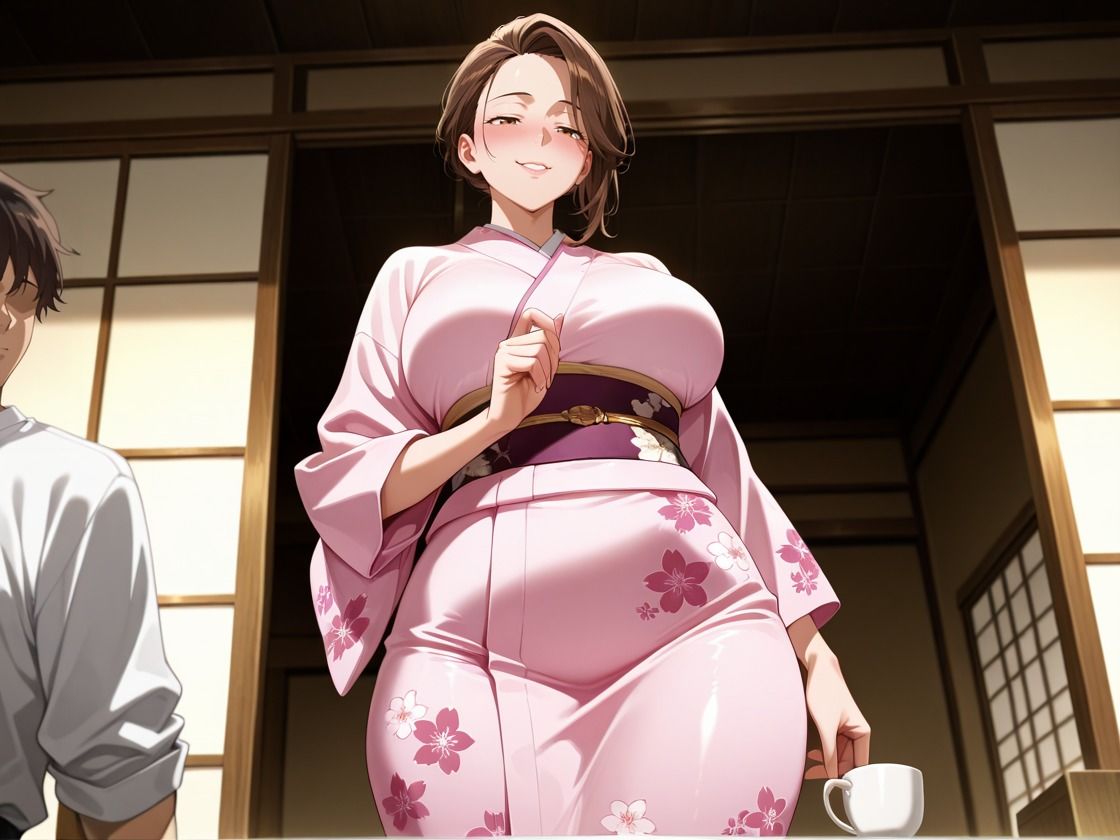 湯上がりSEX 義母さんを孕ませてしまいました。 - サンプル画像 5