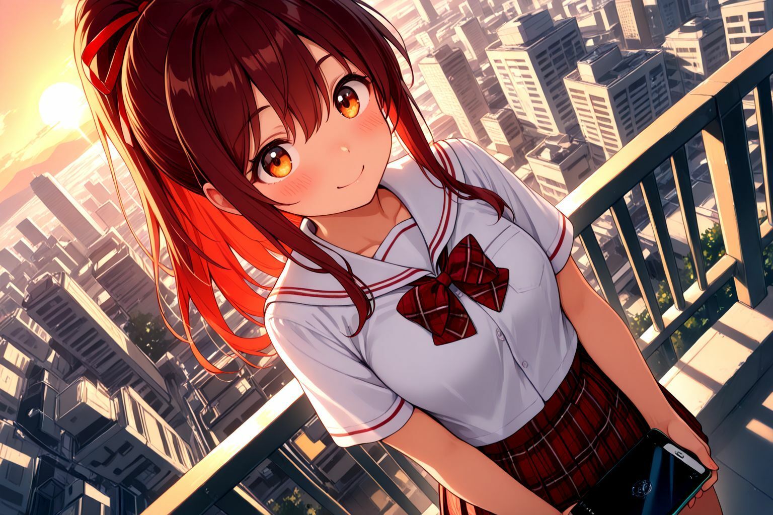 ポニーテール学生美少女のえっちなパパ活記録 - サンプル画像 2