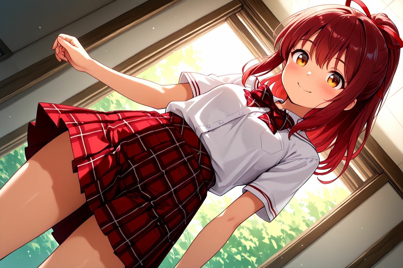 ちっぱいポニーテール学生美少女のえっちなパパ活記録 - サンプル画像 2