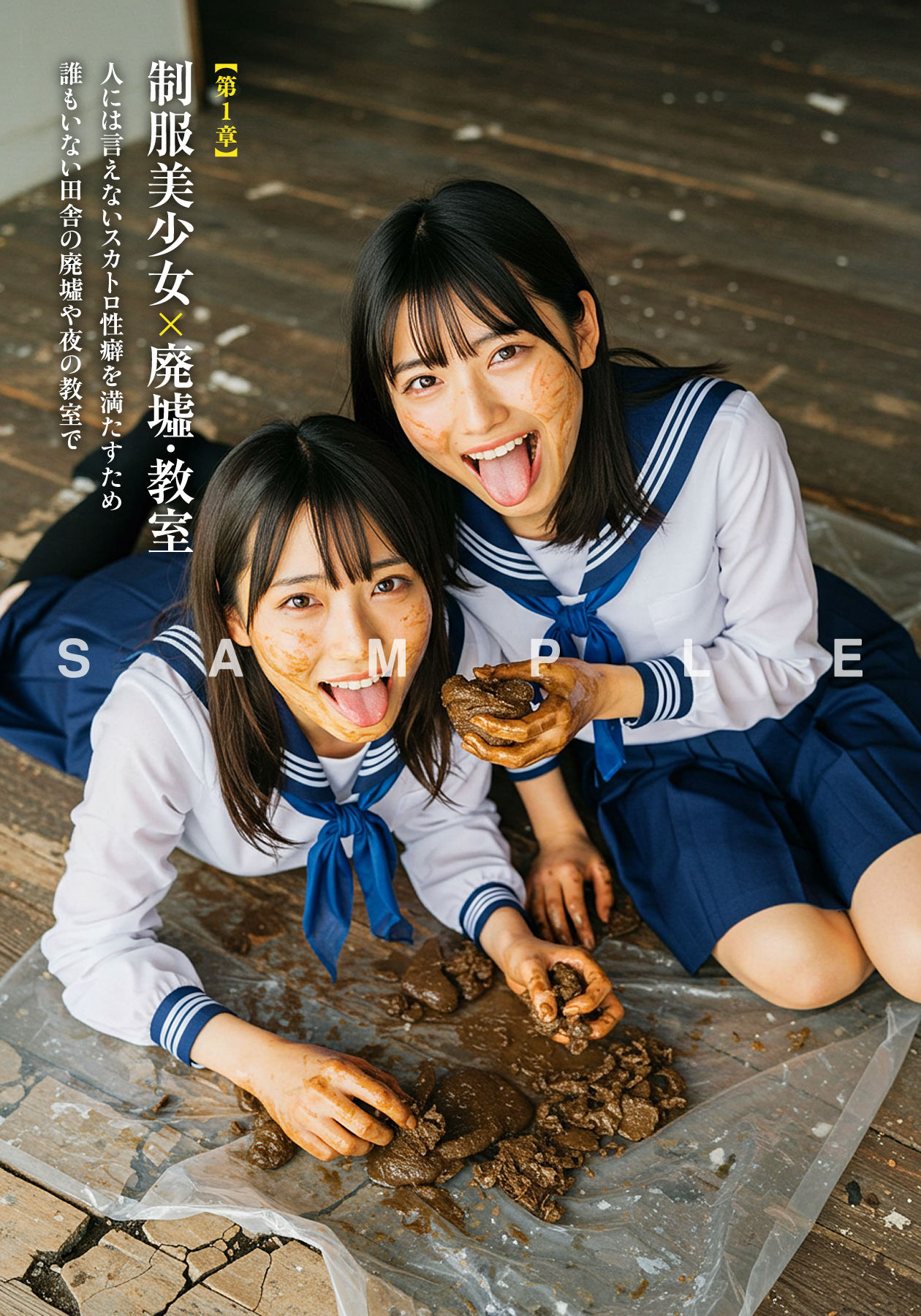 汚辱姫 vol.2 学園編 - サンプル画像 2