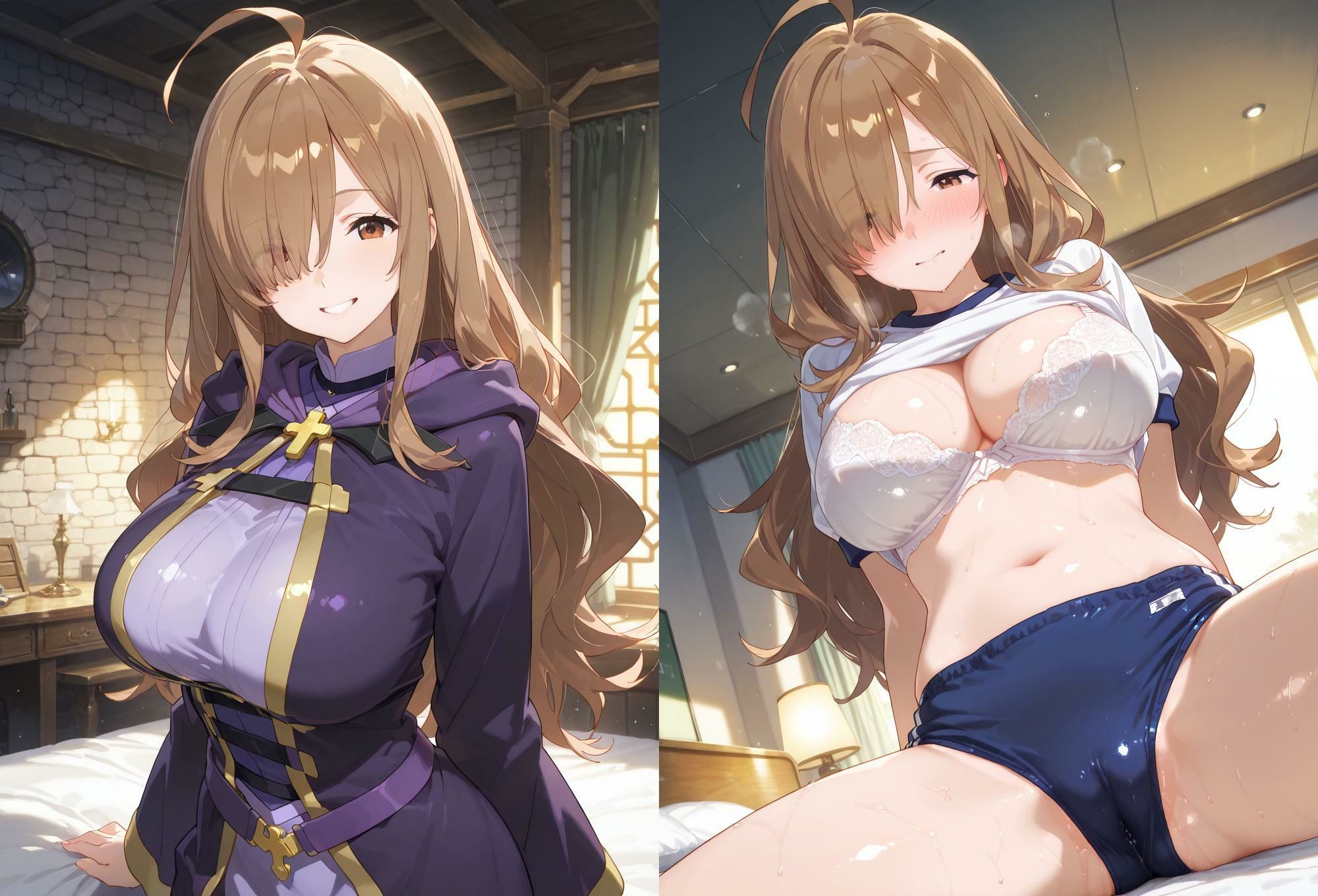 こ〇すば 頼み込んだら案外寝取りコスエッチさせてくれた - サンプル画像 5