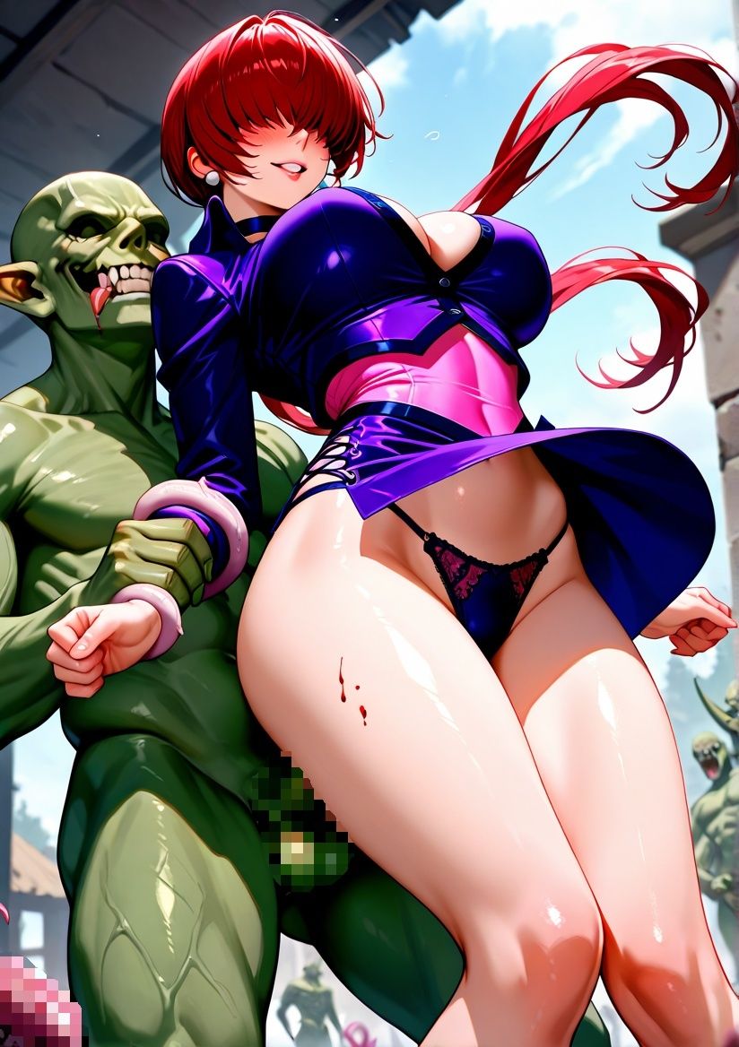 異種姦ダンジョン〜The King of Fighters シェ〇ミー〜 - サンプル画像 7