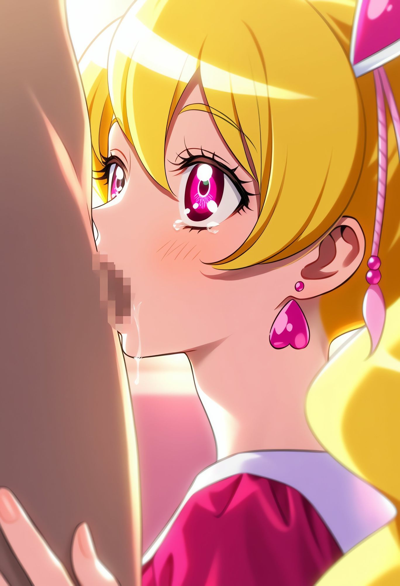 プリ◯ュア戦士・キュア桃ちゃんとらぶらぶえっち！ その2 - サンプル画像 10