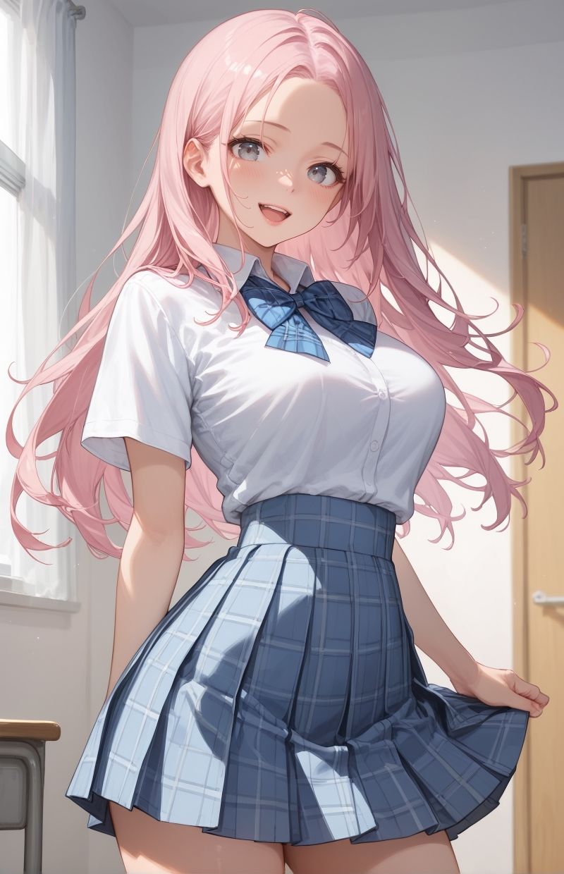 グラビア＆裏画像 JKアイドル 早川せな - サンプル画像 1