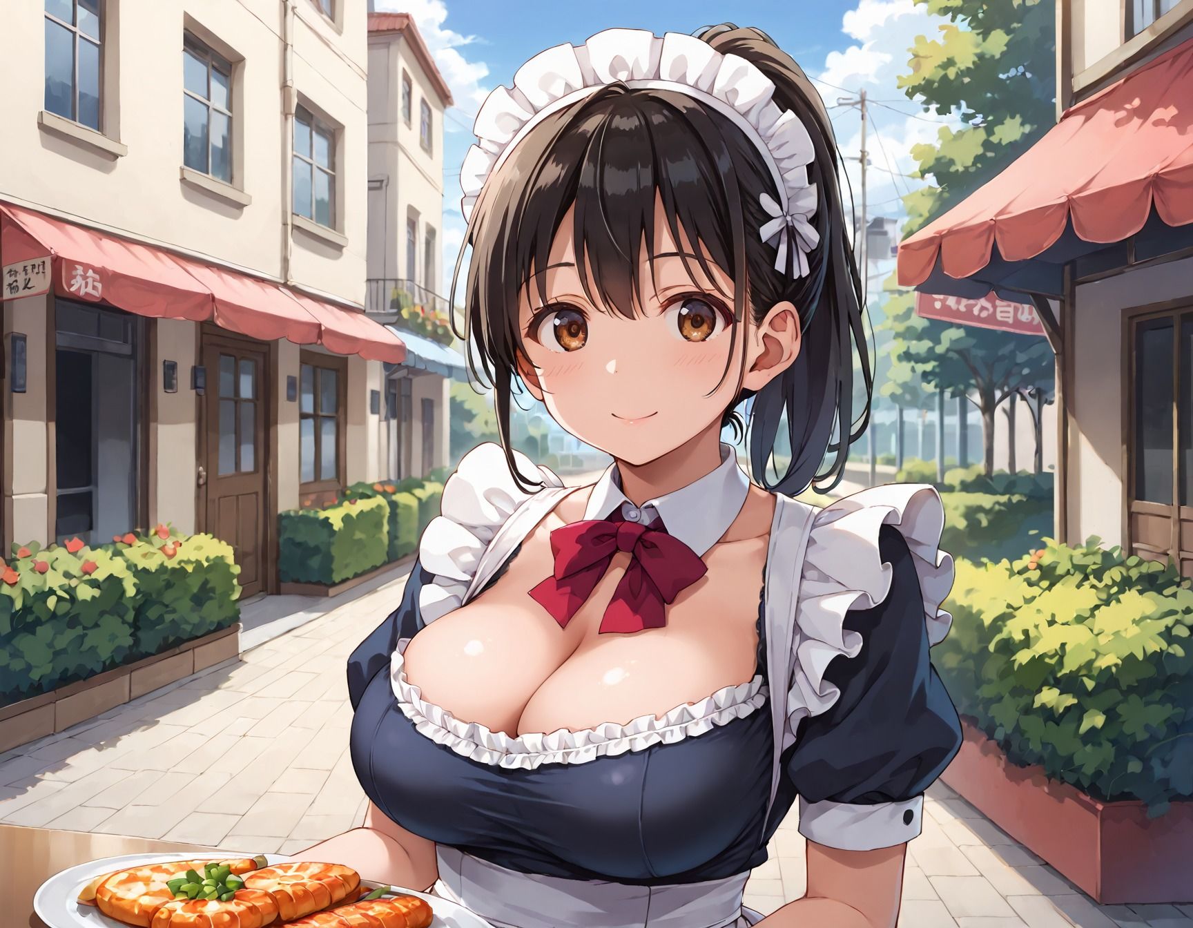 淫乱学園〜メイド女子校生と生ハメご奉仕プレイ - サンプル画像 3