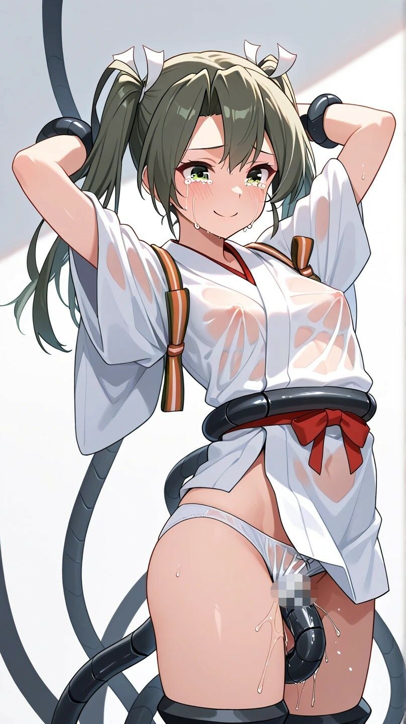 【艦〇れ】触手に襲われる瑞鶴 - サンプル画像 1