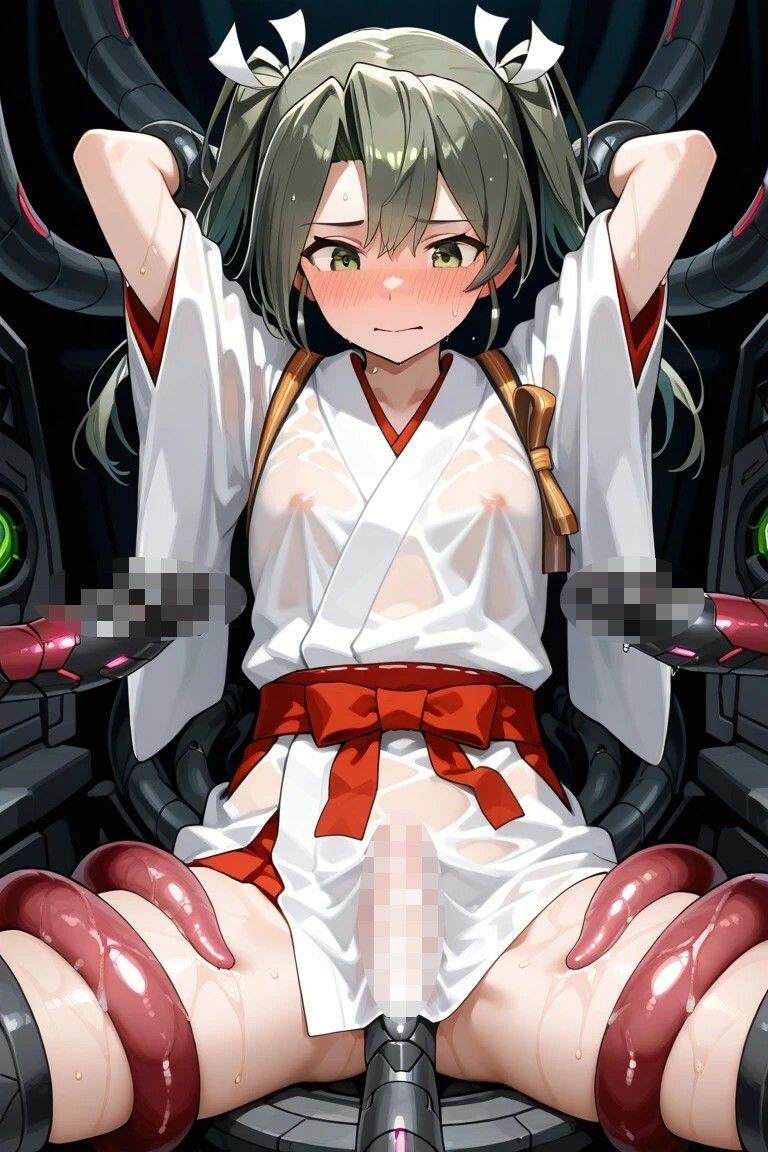 【艦〇れ】触手に襲われる瑞鶴 - サンプル画像 2